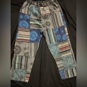 Boho Patched Trousers